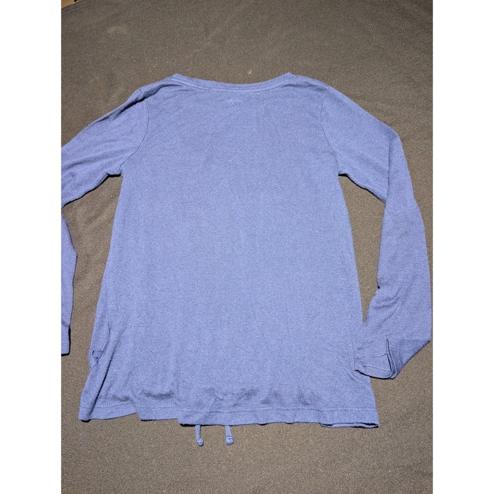 Cat & Jack Girls Navy Embrace Your Inner Unicorn Long Sleeve Top Size L 10/12 - Picture 2 of 3